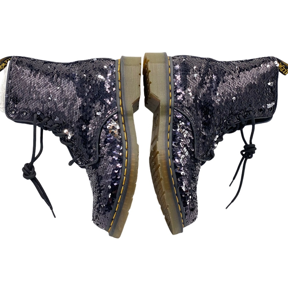 Rare Dr. Martens 1460 Pascal Sequin Boots NIB - Picture 8 of 13